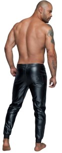 Noir - Czarne Matowe Męskie Joggery 2XL Noir