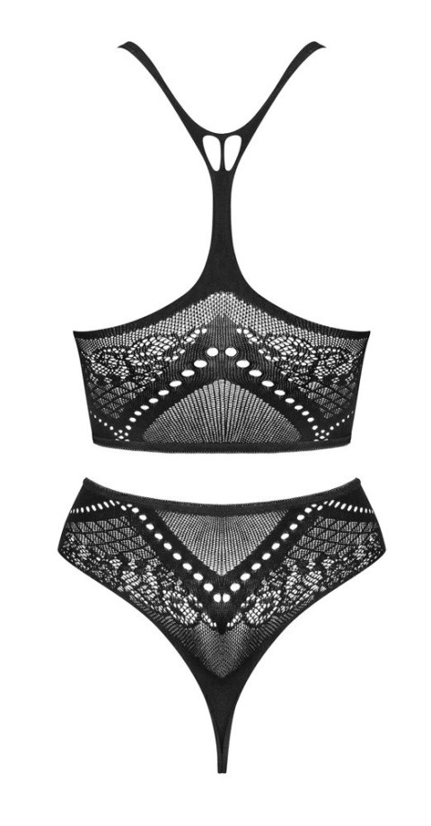 Obsessive - Czarny Komplecik Top I Stringi Bez Krocza Czarne K103 S-L Obsessive Obsessive - Czarny Komplecik Top I Stringi Bez Krocza Czarne K103 S-L Obsessive