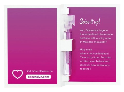 Obsessive - Perfumy Z Feromonami Orientlano-Kwiatowe 50x1ml Obsessive Obsessive - Perfumy Z Feromonami Orientlano-Kwiatowe 50x1ml Obsessive