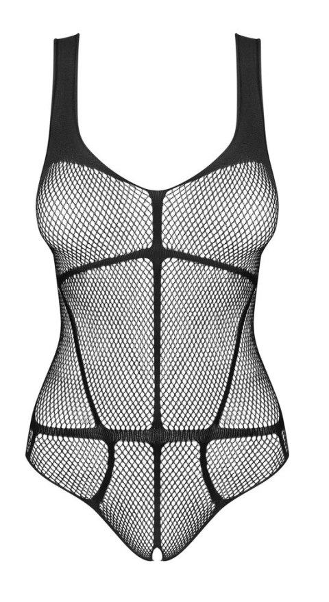 Obsessive - Seksowne Czarne Siateczkowe Body Bez Krocza B336 S-L Obsessive Obsessive - Seksowne Czarne Siateczkowe Body Bez Krocza B336 S-L Obsessive