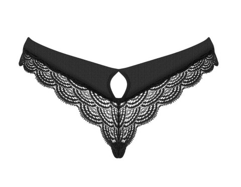 Obsessive - Seksowne Czarne Stringi Z Elastycznej Koronki Chemeris XL/2XL Obsessive Obsessive - Seksowne Czarne Stringi Z Elastycznej Koronki Chemeris XL/2XL Obsessive