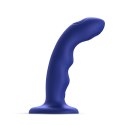 Strap On Me - Dildo Z Funkcją Pulsacji Do Uprzęży Strap-On-Me Niebieskie Strap-On-Me