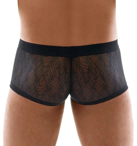 Svenjoyment - Elastyczne Męskie Bokserki Z Delikatnej Koronki Czarne XL Svenjoyment Svenjoyment - Elastyczne Męskie Bokserki Z Delikatnej Koronki Czarne XL Svenjoyment