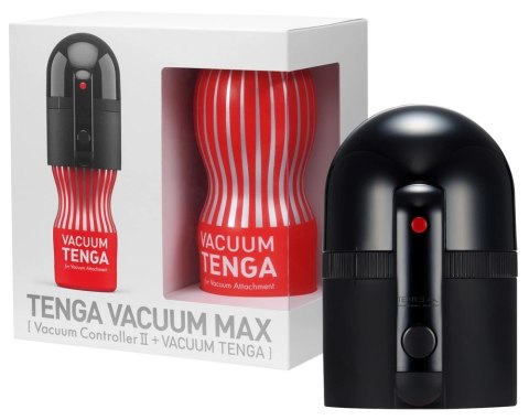 Tenga - Zestaw Masturbator Automatyczny Wielokrotnego Użytku Vacuum Max TENGA