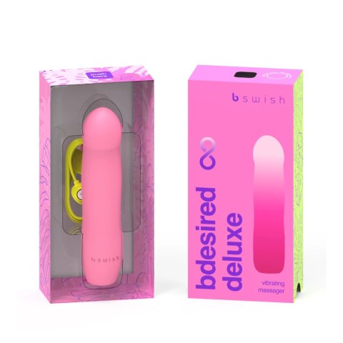 B Swish - Bdesired Infinite Deluxe Wibrator 5 trybów wibracji różowy B Swish B Swish - Bdesired Infinite Deluxe Wibrator 5 trybów wibracji różowy B Swish