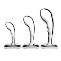 B-Vibe - Zestaw Treningowy Do Prostaty 3 Wtyczki Ze Stali Nierdzewnej B-Vibe