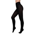 Bye Bra - Comfort Velvet Touch 150 Grube efektowne rajstopy czarne M Bye Bra