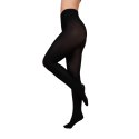 Bye Bra - Comfort Velvet Touch 150 Grube efektowne rajstopy czarne M Bye Bra