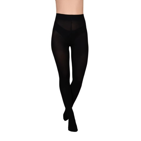 Bye Bra - Comfort Velvet Touch 150 Grube efektowne rajstopy czarne M Bye Bra Bye Bra - Comfort Velvet Touch 150 Grube efektowne rajstopy czarne M Bye Bra