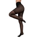 Bye Bra - Control Slim 40 Wyszczuplające rajstopy czarne S Bye Bra