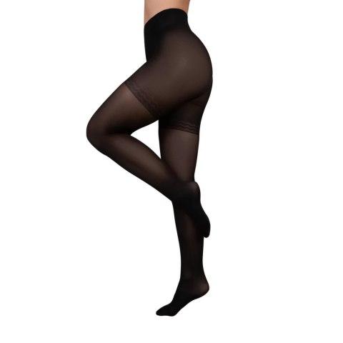 Bye Bra - Control Slim 70 Rajstopy półbłyszczące modelujące czarne L Bye Bra Bye Bra - Control Slim 70 Rajstopy półbłyszczące modelujące czarne L Bye Bra