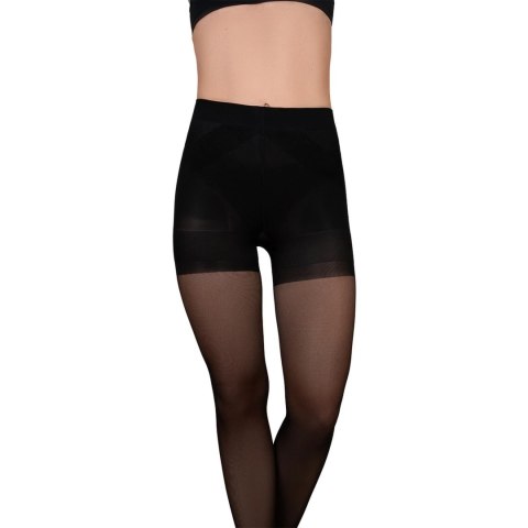 Bye Bra - Power Up rajstopy do modelowania czarne XL Bye Bra Bye Bra - Power Up rajstopy do modelowania czarne XL Bye Bra