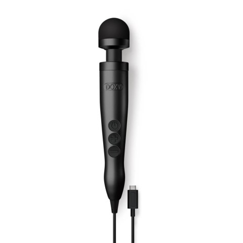 Doxy - 3 USB-C Wand Innowacyjny masażer ładowany USB czarny Doxy Doxy - 3 USB-C Wand Innowacyjny masażer ładowany USB czarny Doxy