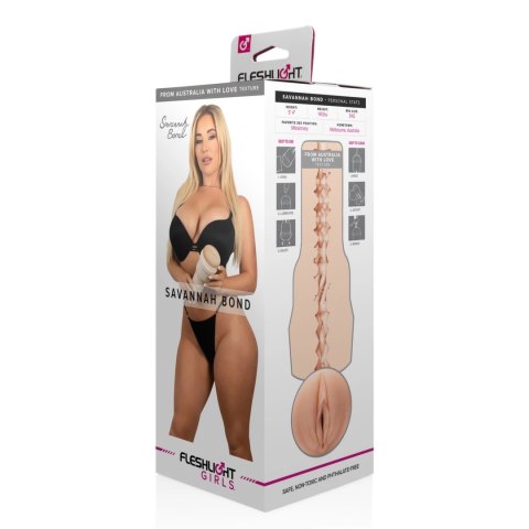 Fleshlight Girls - Masturbator pochwa Savannah Bond Fleshlight Fleshlight Girls - Masturbator pochwa Savannah Bond Fleshlight
