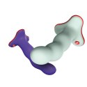 Fun Factory - Bouncer Unique Strap-on Dildo Fioletowe Fun Factory
