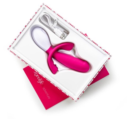 Lovelife - Adventure 2 Wibrator O Potrójnej Stymulacji Rózowo-Biały Lovelife by OhMiBod Lovelife - Adventure 2 Wibrator O Potrójnej Stymulacji Rózowo-Biały Lovelife by OhMiBod