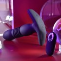 Playboy Pleasure - Aksamitny plug Trust - 10 prędkości Playboy