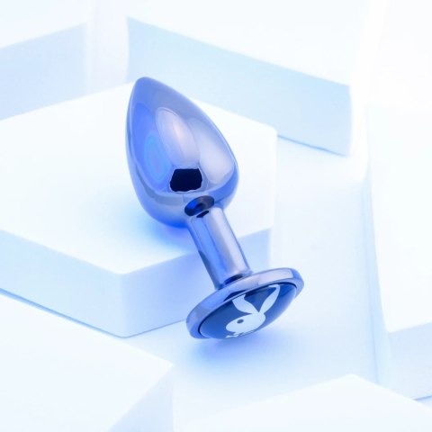 Playboy Pleasure - Korek analny Tux Aluminium - mały Playboy Playboy Pleasure - Korek analny Tux Aluminium - mały Playboy