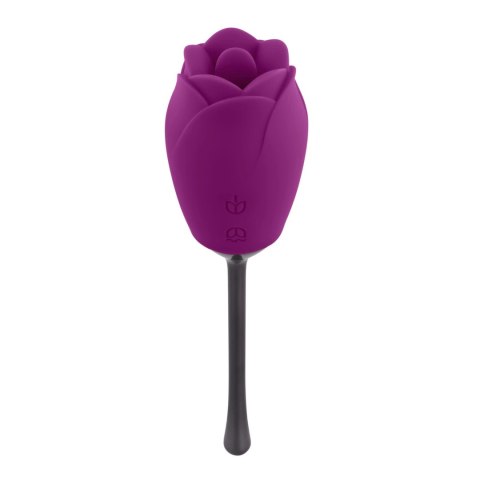 Playboy Pleasure - Wibrator z ruchomym języczkiem Petal - 9 prędkości Playboy Playboy Pleasure - Wibrator z ruchomym języczkiem Petal - 9 prędkości Playboy