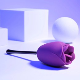Playboy Pleasure - Wibrator z ruchomym języczkiem Petal - 9 prędkości Playboy