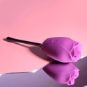 Playboy Pleasure - Wibrator z ruchomym języczkiem Petal - 9 prędkości Playboy