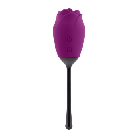 Playboy Pleasure - Wibrator z ruchomym języczkiem Petal - 9 prędkości Playboy Playboy Pleasure - Wibrator z ruchomym języczkiem Petal - 9 prędkości Playboy