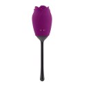 Playboy Pleasure - Wibrator z ruchomym języczkiem Petal - 9 prędkości Playboy