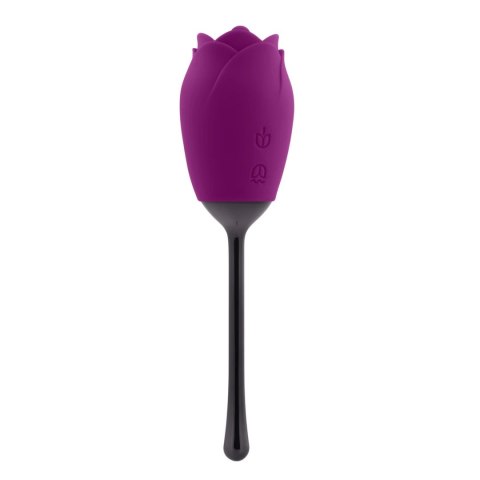 Playboy Pleasure - Wibrator z ruchomym języczkiem Petal - 9 prędkości Playboy Playboy Pleasure - Wibrator z ruchomym języczkiem Petal - 9 prędkości Playboy