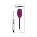 Playboy Pleasure - Wibrator z ruchomym języczkiem Petal - 9 prędkości Playboy