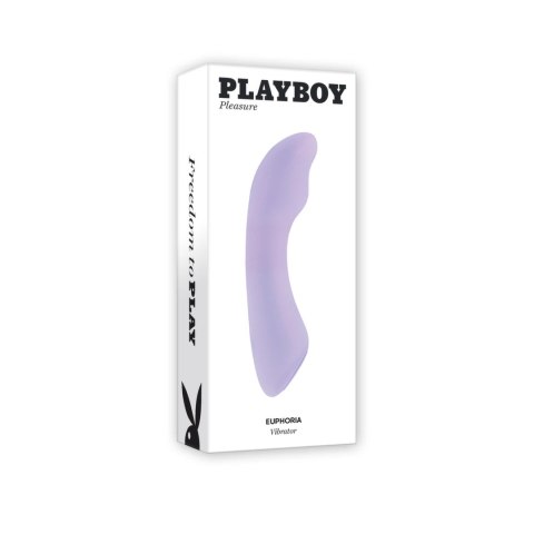 Playboy Pleasure - Wibrator z zakrzywiony trzonem Euphoria - 7 prędkości Playboy Playboy Pleasure - Wibrator z zakrzywiony trzonem Euphoria - 7 prędkości Playboy