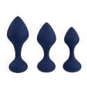Playboy Pleasure - Zestaw silikonowych korków analnych Tail Trainer Playboy