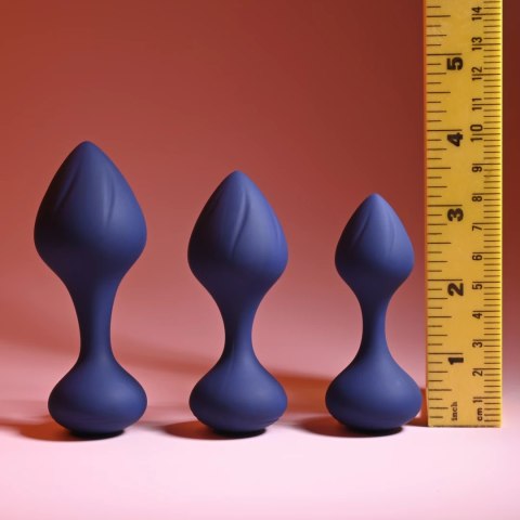 Playboy Pleasure - Zestaw silikonowych korków analnych Tail Trainer Playboy Playboy Pleasure - Zestaw silikonowych korków analnych Tail Trainer Playboy