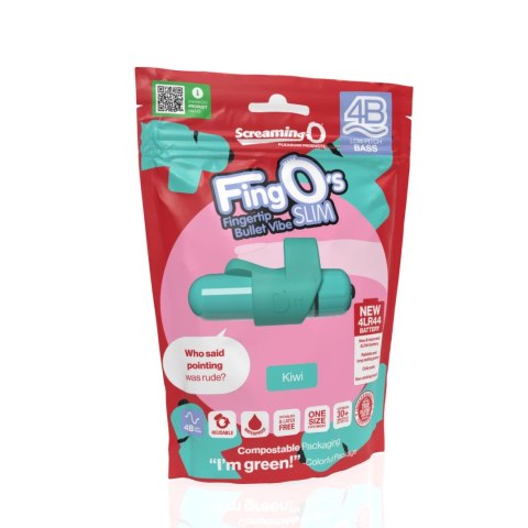 The Screaming O - Wibrator na palec FingO - 6 funkcji - zielony The Screaming O The Screaming O - Wibrator na palec FingO - 6 funkcji - zielony The Screaming O