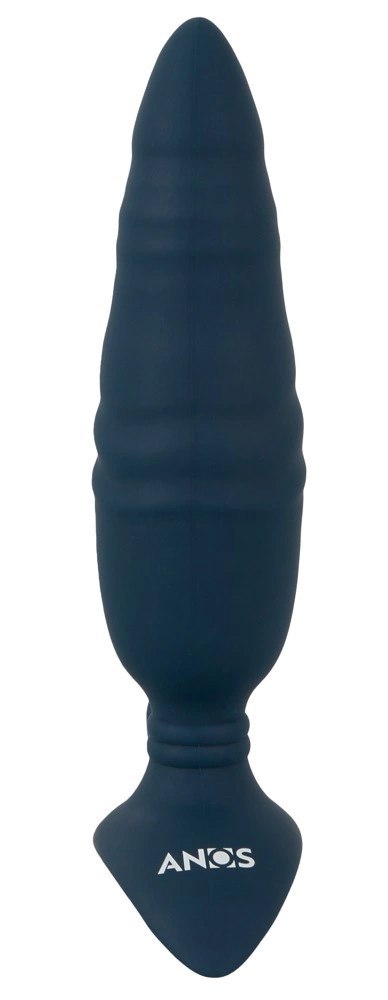 ANOS - Wibrujący Niebieski Stymulator Analny Z 3 Silnikami I 10 Trybami Wibracji + Pilot ANOS ANOS - Wibrujący Niebieski Stymulator Analny Z 3 Silnikami I 10 Trybami Wibracji + Pilot ANOS