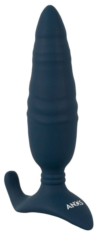 ANOS - Wibrujący Niebieski Stymulator Analny Z 3 Silnikami I 10 Trybami Wibracji + Pilot ANOS ANOS - Wibrujący Niebieski Stymulator Analny Z 3 Silnikami I 10 Trybami Wibracji + Pilot ANOS