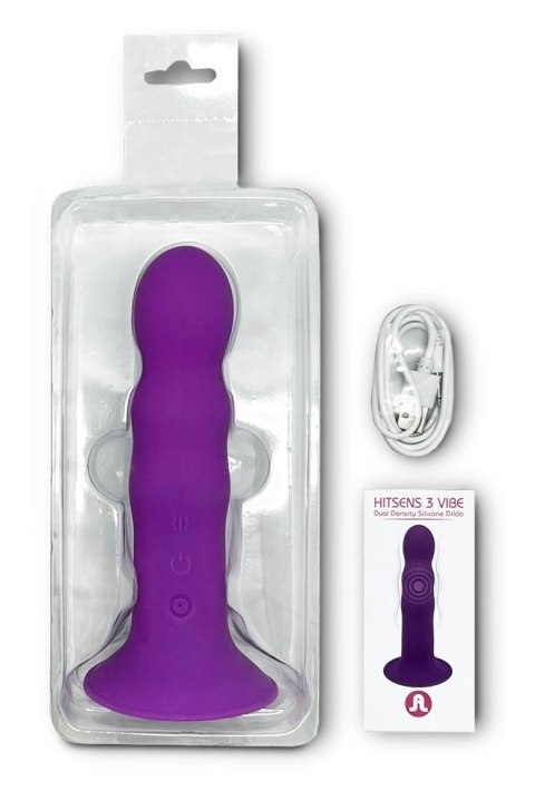 Adrien Lastic - Silikonowy Wibrator 10 Trybów Hitsens 3 Fioletowy Adrien Lastic Adrien Lastic - Silikonowy Wibrator 10 Trybów Hitsens 3 Fioletowy Adrien Lastic