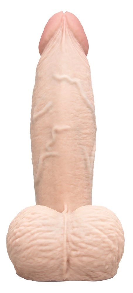 B-Vibe - Realistyczne Dildo Z Jądrami I Przyssawką Slipskin 15,4 cm Girthy Cielisty B-Vibe B-Vibe - Realistyczne Dildo Z Jądrami I Przyssawką Slipskin 15,4 cm Girthy Cielisty B-Vibe