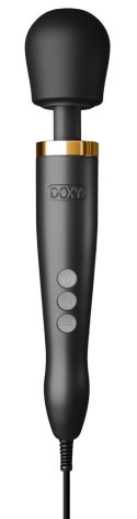 Doxy - Masażer Łechtaczki Z Ruchomą Głowką Die Cast Czarny Mat DOXY