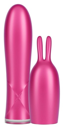 Durex Bunny 2in1 Vibrator - Wibrator Z Nakładką Króliczka Różowy Durex