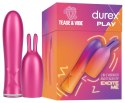 Durex Bunny 2in1 Vibrator - Wibrator Z Nakładką Króliczka Różowy Durex