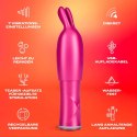 Durex Bunny 2in1 Vibrator - Wibrator Z Nakładką Króliczka Różowy Durex