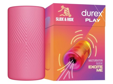 Durex Masturbation Sleeve - Masturbator Prążkowany Różowy Durex Durex Masturbation Sleeve - Masturbator Prążkowany Różowy Durex