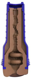 Fleshlight - Masturbator Z Kontrolą Ssania Anus Boost Blast Dark Brązowy Fleshlight