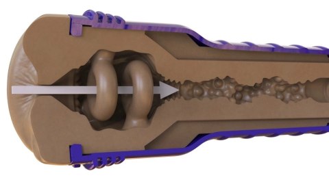 Fleshlight - Masturbator Z Kontrolą Ssania Anus Boost Blast Dark Brązowy Fleshlight Fleshlight - Masturbator Z Kontrolą Ssania Anus Boost Blast Dark Brązowy Fleshlight