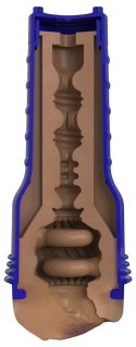 Fleshlight - Masturbator Z Kontrolą Ssania Boost Bang Dark Brązowy Fleshlight