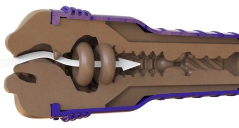 Fleshlight - Masturbator Z Kontrolą Ssania Usta Boost Blow Dark Brązowy Fleshlight Fleshlight - Masturbator Z Kontrolą Ssania Usta Boost Blow Dark Brązowy Fleshlight