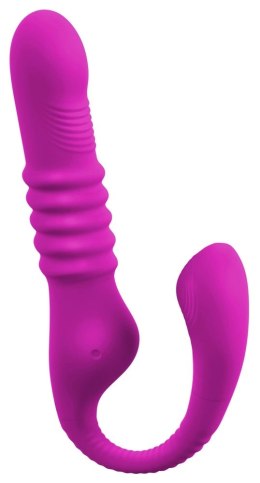 Javida - Wibrator Strap-On Z 3 Funkcjami Fioletowy JAVIDA