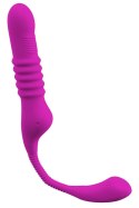 Javida - Wibrator Strap-On Z 3 Funkcjami Fioletowy JAVIDA