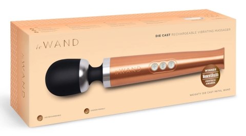 Le Wand - Luksusowy Masażer Do Łechtaczki Die Cast Recharg Rose Gold Le Wand Le Wand - Luksusowy Masażer Do Łechtaczki Die Cast Recharg Rose Gold Le Wand
