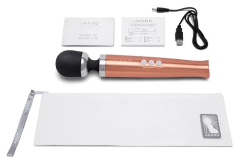 Le Wand - Luksusowy Masażer Do Łechtaczki Die Cast Recharg Rose Gold Le Wand Le Wand - Luksusowy Masażer Do Łechtaczki Die Cast Recharg Rose Gold Le Wand